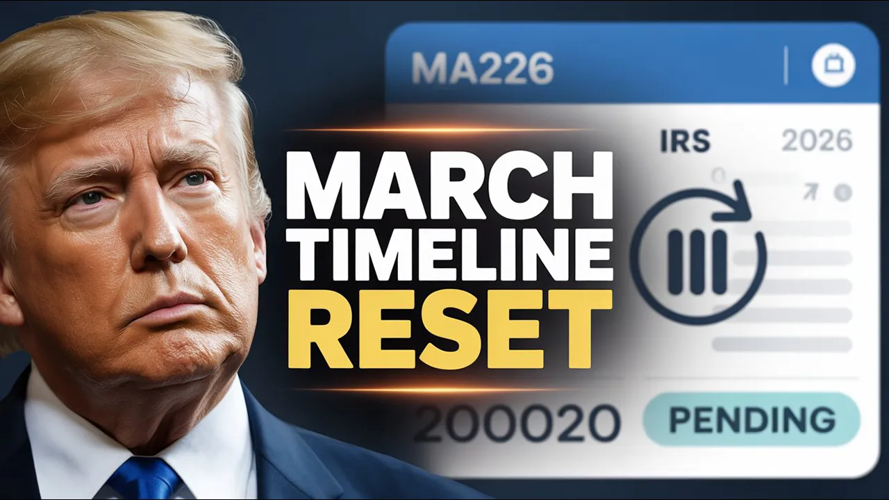 MARCH TIMELINE RESET